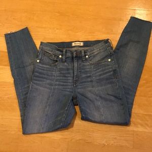 Madewell high rise jeans